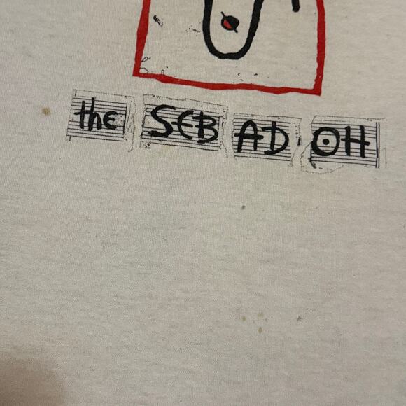 Vintage 1999 The Sebadoh US Tour Raglan Shirt Size Large Alternative Indie Band - Picture 5 of 8